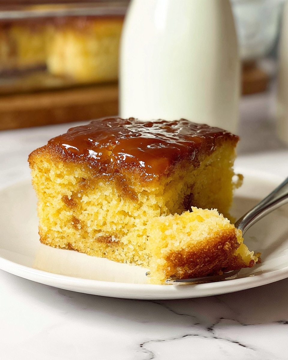 Boston Cream Poke Cake Recipe