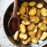 Crispy Garlic Butter Potatoes Recipe