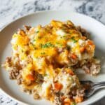 Ground Beef Casserole with Cauliflower Rice Recipe