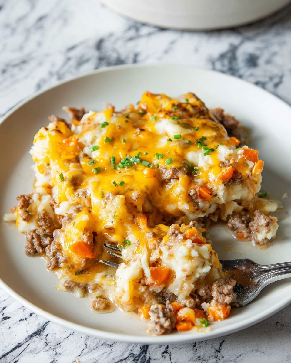 Ground Beef Casserole with Cauliflower Rice Recipe