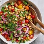 Sunshine Chickpea and Herb Salad Recipe
