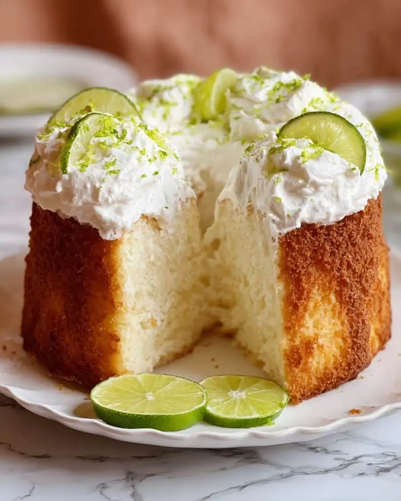 Best Key Lime Angel Food Cake Recipe