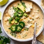 Creamy White Bean Enchilada Soup Recipe