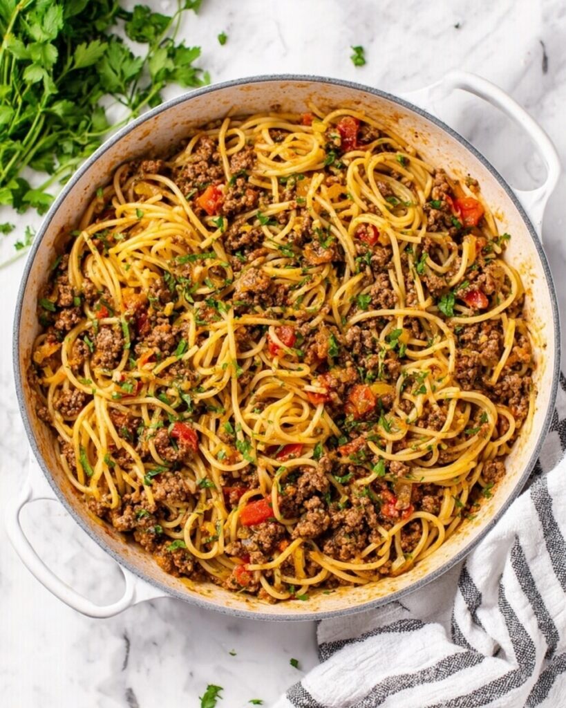 Taco Spaghetti Recipe