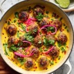 Creamy Coconut Chicken Satay Meatballs Recipe