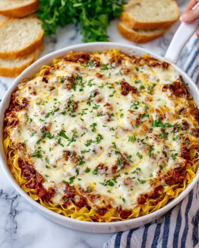 Spaghetti Pie Casserole Recipe