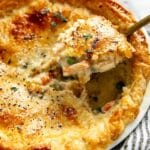 Individual Chicken Pot Pie with Flaky Herbed Crust Recipe