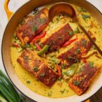 Caribbean-Style Coconut Curry Salmon Recipe