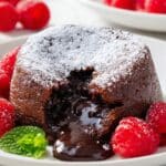 The Best Chocolate Keto Lava Cake Recipe