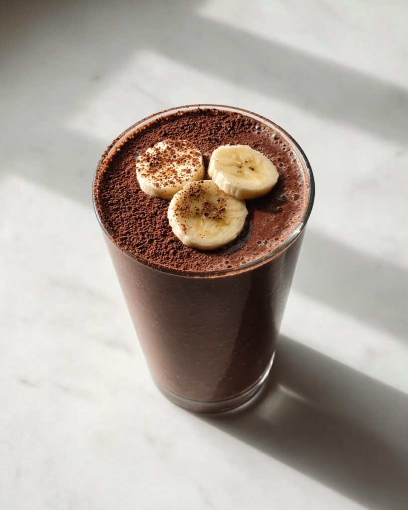 Raw Chocolate Banana Shake Recipe