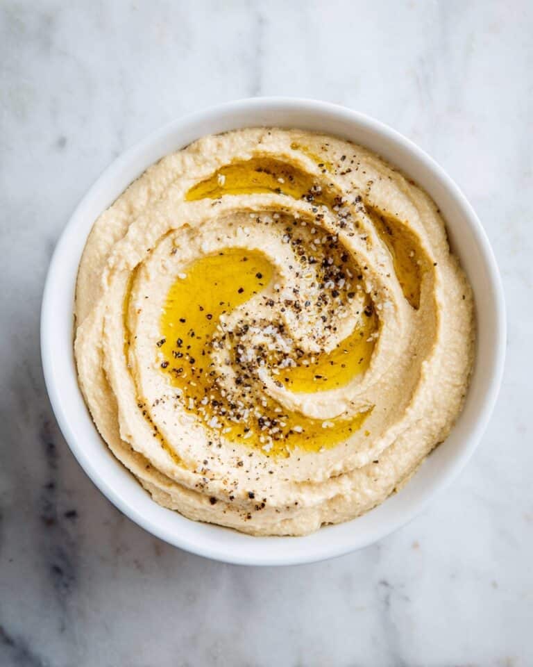 Basic Homemade Hummus Recipe