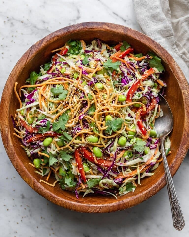Chopped Asian Salad with Orange-Sesame Miso Dressing Recipe