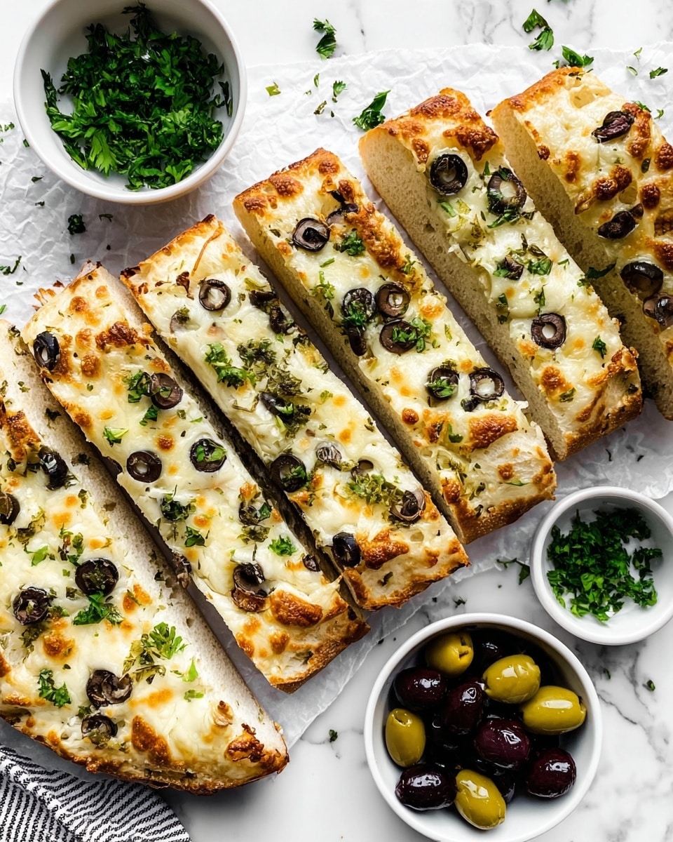 Olive Cheese Bread Recipe