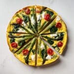 Spring Vegetable Frittata with Goat Cheese Recipe