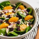 Spinach Mandarin Salad with Honey Balsamic Dressing Recipe
