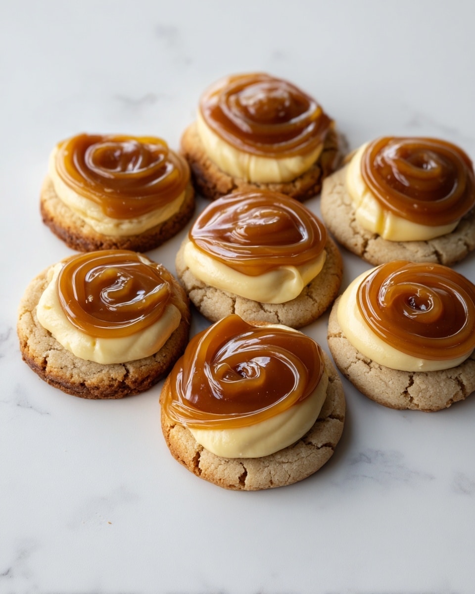 Caramel Cheesecake Cookies Recipe