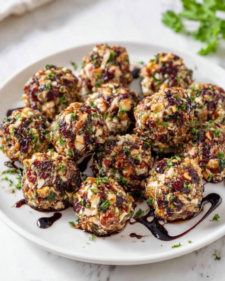 Cranberry Pecan Goat Cheese Bites Recipe