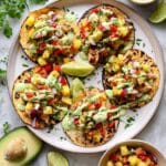 Chili Lime Chicken Tacos with Grilled Pineapple Salsa Recipe