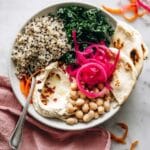 Spring Buddha Bowl with Quinoa & Lemony White Beans Recipe