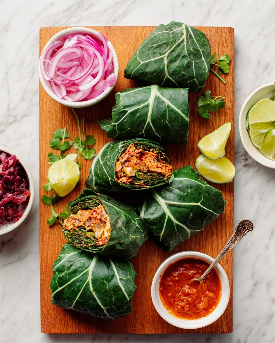 Vegan Collard Green Burritos Recipe