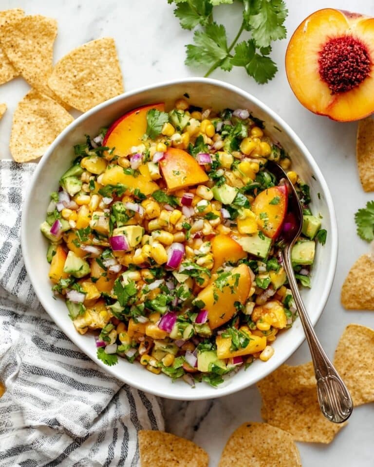 Avocado Peach Salsa Recipe