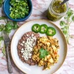 Machaca Con Huevos (Mexican Dried Meat and Egg Scramble) Recipe