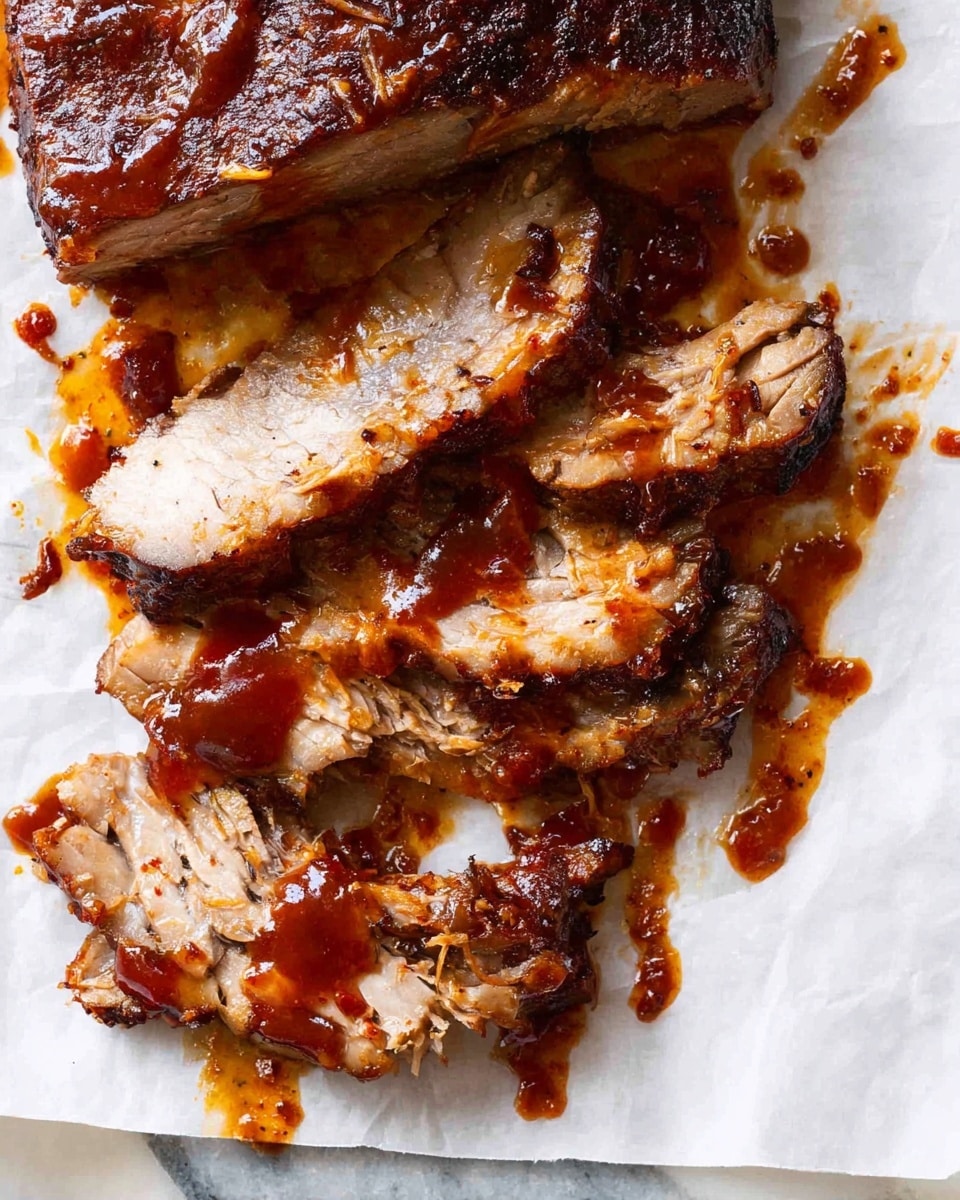Slow Cooker Juicy Beef Brisket with Homemade Barbecue Sauce Recipe