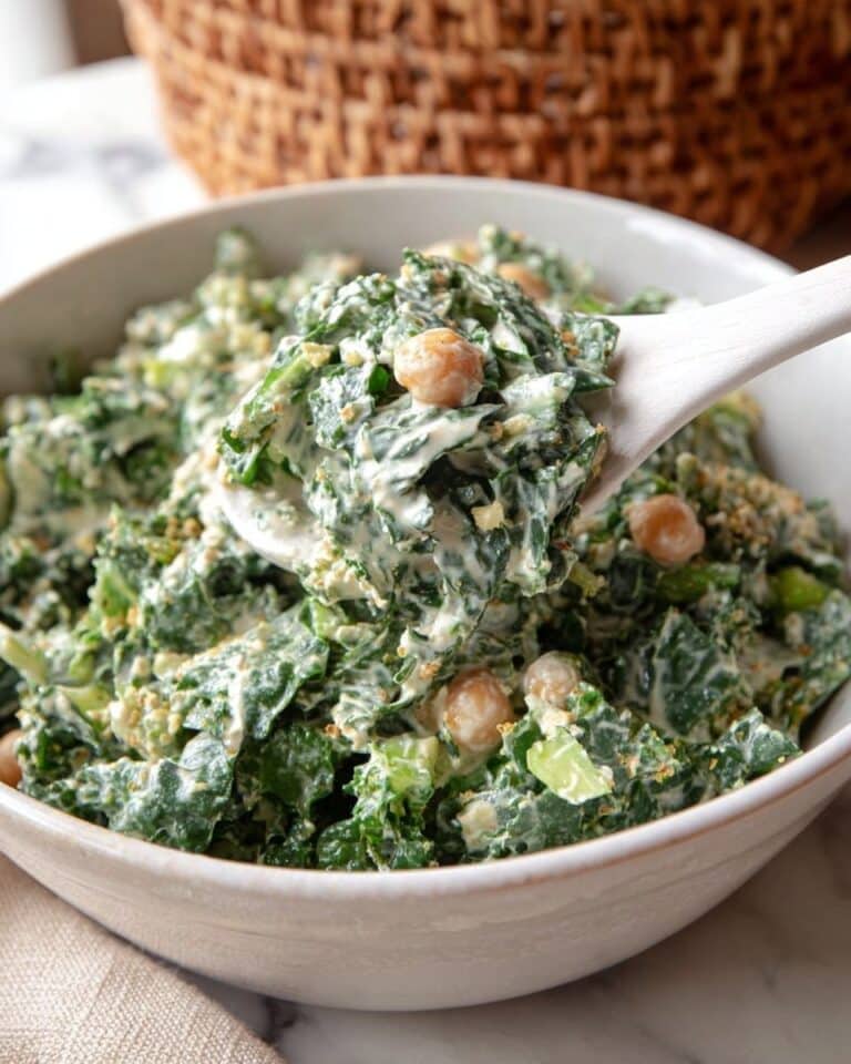 Happy Hormone Vegan Lemon Kale Caesar Salad Recipe