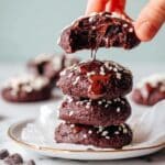 Fudgy Chocolate Tahini Cookies Recipe