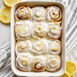 Lemon Sweet Rolls with Lemon Cream Cheese Icing Recipe