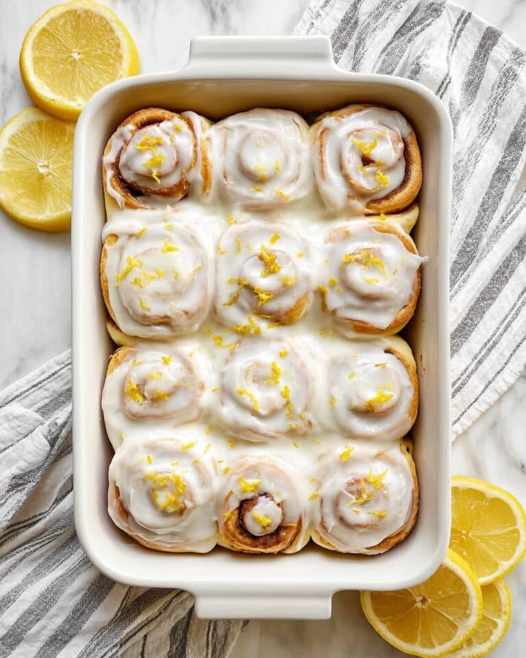 Lemon Sweet Rolls with Lemon Cream Cheese Icing Recipe