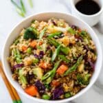 Extra Vegetable Fried Rice Recipe