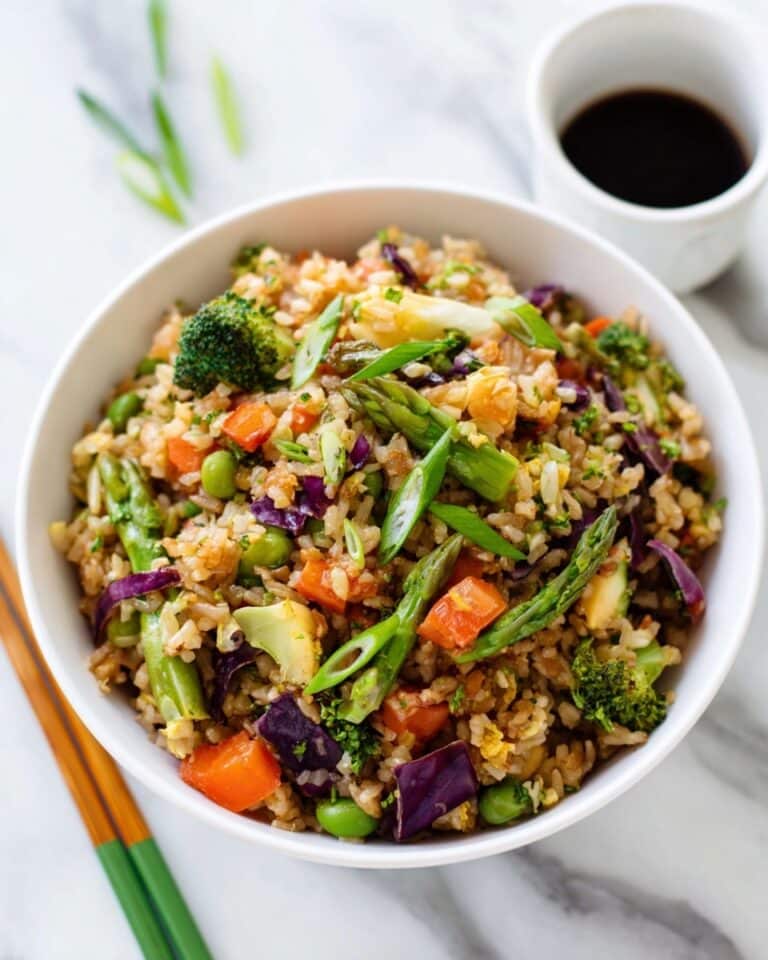 Extra Vegetable Fried Rice Recipe