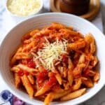 Restaurant-Style Penne Pasta in Red Sauce Recipe
