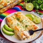 Creamy Chicken and Sour Cream Enchiladas Recipe