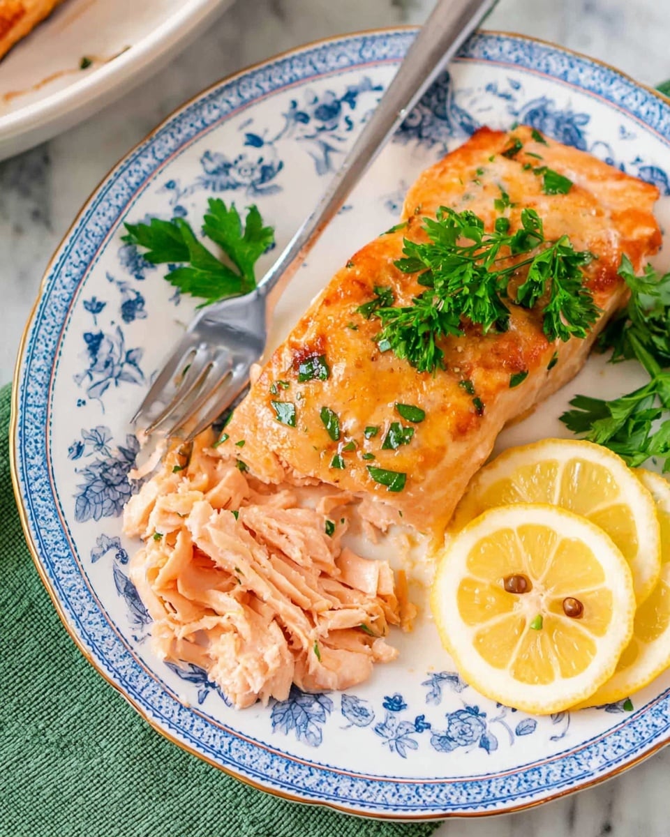 Honey Glazed Baked Salmon Recipe