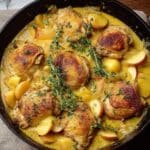 Chicken Normandy (French Apple Cider Chicken) Recipe