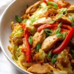 Chinese Chicken Cabbage Stir-Fry Recipe