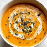 Roasted Carrot and Ginger Soup Recipe