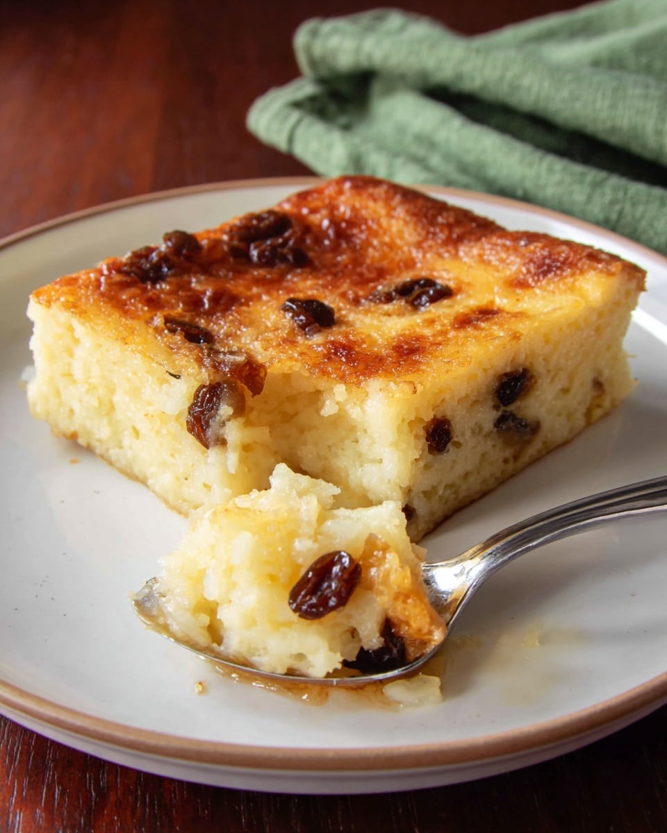 Creamy Condensed Milk Baked Rice Pudding Recipe