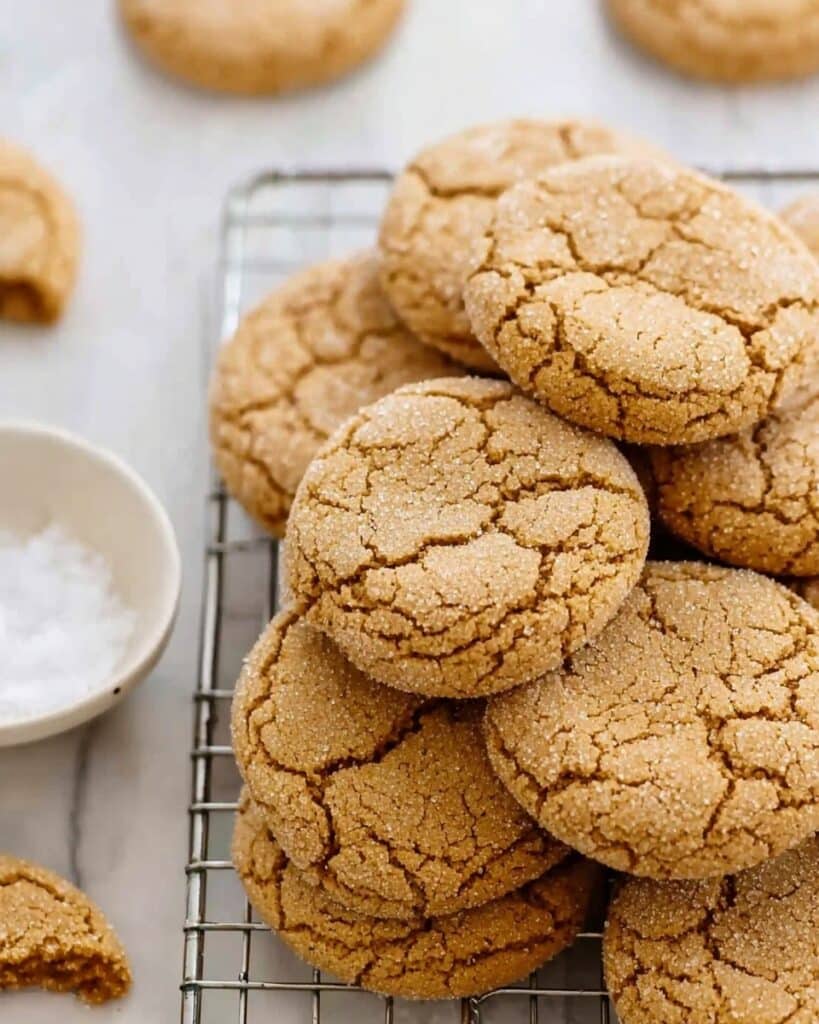 Chewy Pumpkin Snickerdoodle Cookies Recipe