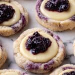 Gluten Free Blueberry Cheesecake Cookies with Blueberry Sauce Recipe