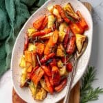 Honey Balsamic Roasted Parsnips and Carrots Recipe