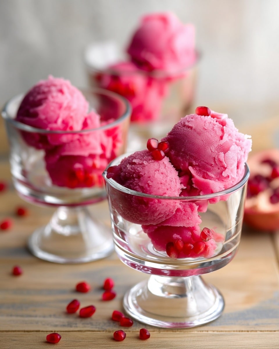 Pomegranate Sorbet Recipe