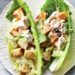 Chicken Caesar Lettuce Wraps Recipe