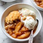 Homemade Apple Cobbler with Flaky Biscuit Topping Recipe