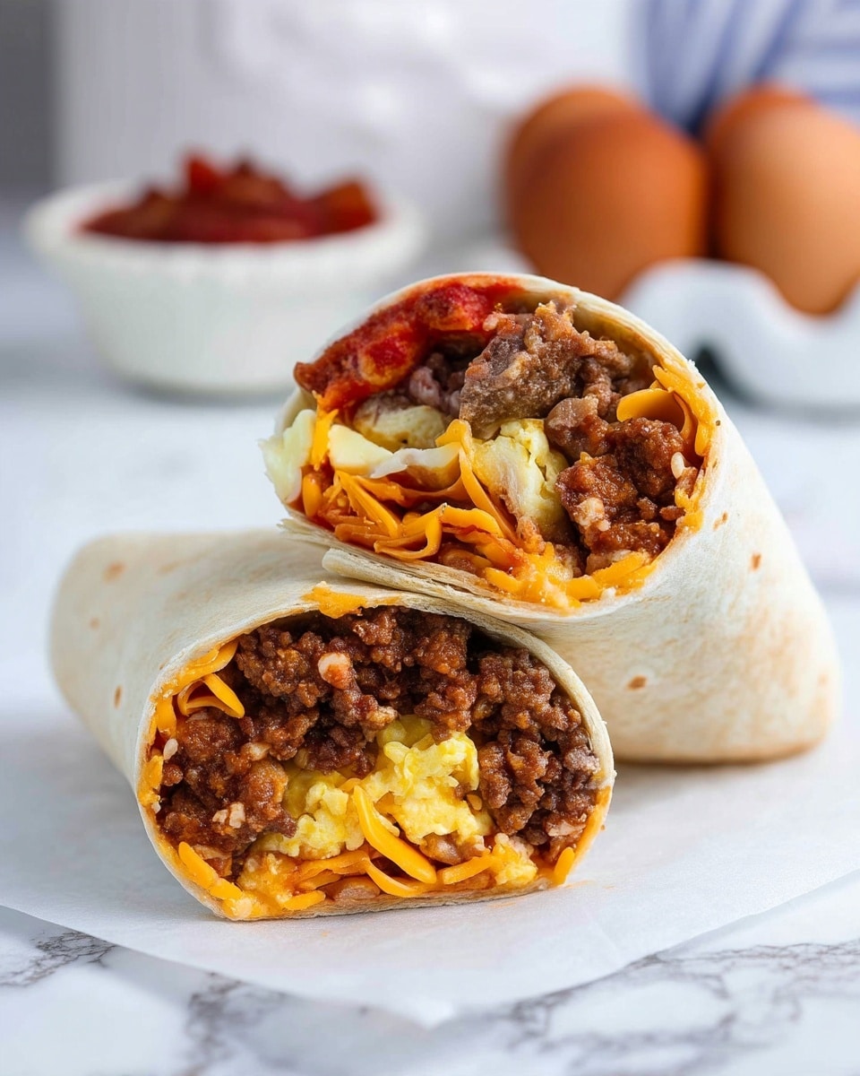 Easy Freezer Breakfast Burritos Recipe