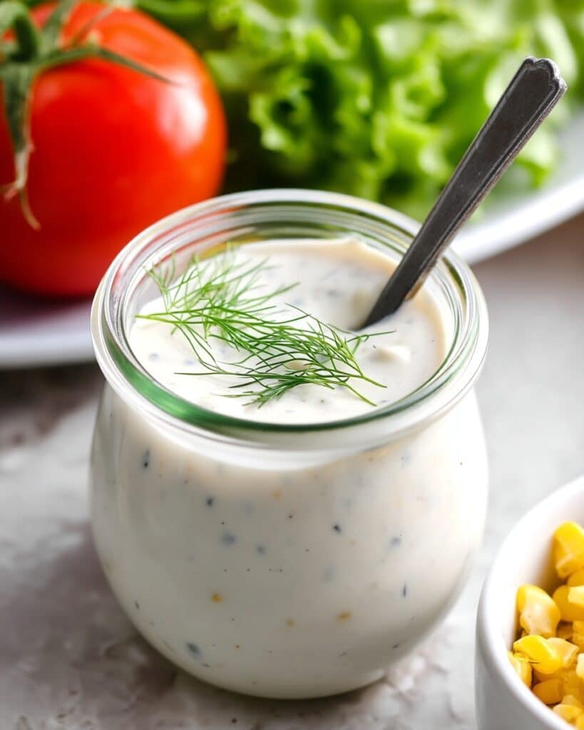 Homemade Buttermilk Ranch Dressing Recipe