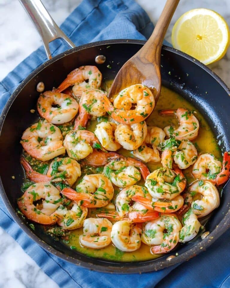 Quick and Easy Shrimp Scampi with Garlic-Butter White Wine Sauce Recipe