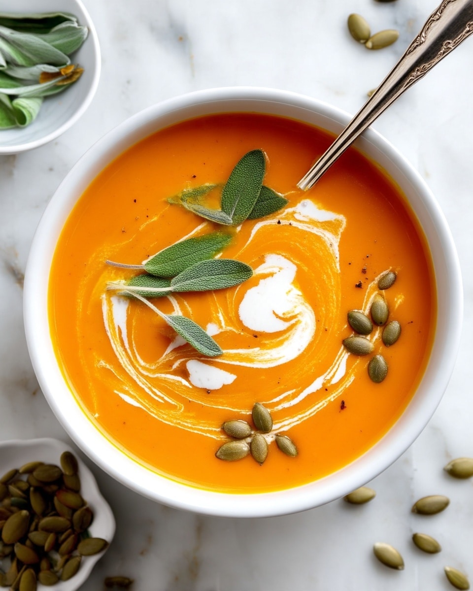 Roasted Pumpkin Apple Soup Recipe